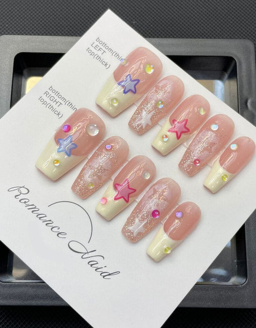 Load image into Gallery viewer, Ballerina French Press On Nails
