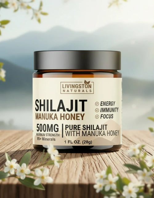 Load image into Gallery viewer, Pure Shilajit Resin with Manuka Honey | Premium Energy, Immunity &amp; Vitality Blend

