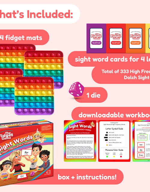 Load image into Gallery viewer, The Fidget Game: Sight Words Edition
