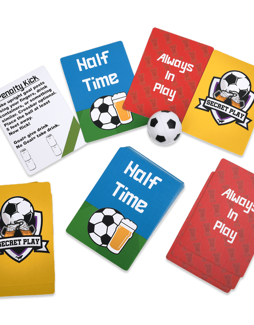 Load image into Gallery viewer, WATCH SOCCER, GET DRUNK - The Live Soccer Drinking Game
