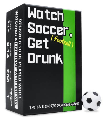 WATCH SOCCER, GET DRUNK - The Live Soccer Drinking Game