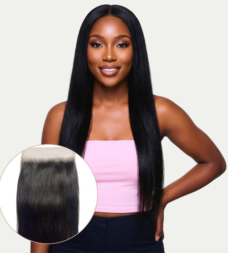 Straight 6x6 HD Lace Human Hair Closure