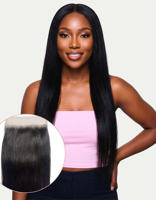 Load image into Gallery viewer, Straight 6x6 HD Lace Human Hair Closure
