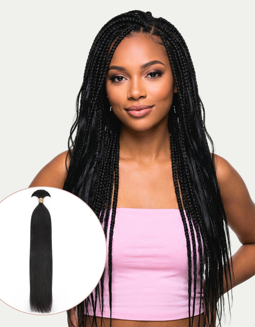 Load image into Gallery viewer, Straight Bulk 100% Human Braiding Hair
