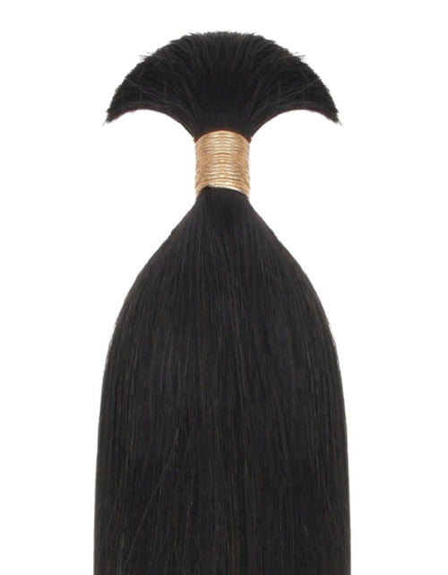 Load image into Gallery viewer, Straight Bulk 100% Human Braiding Hair
