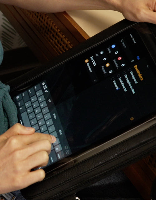 Load image into Gallery viewer, Tailored Tablet Case w/Pouch
