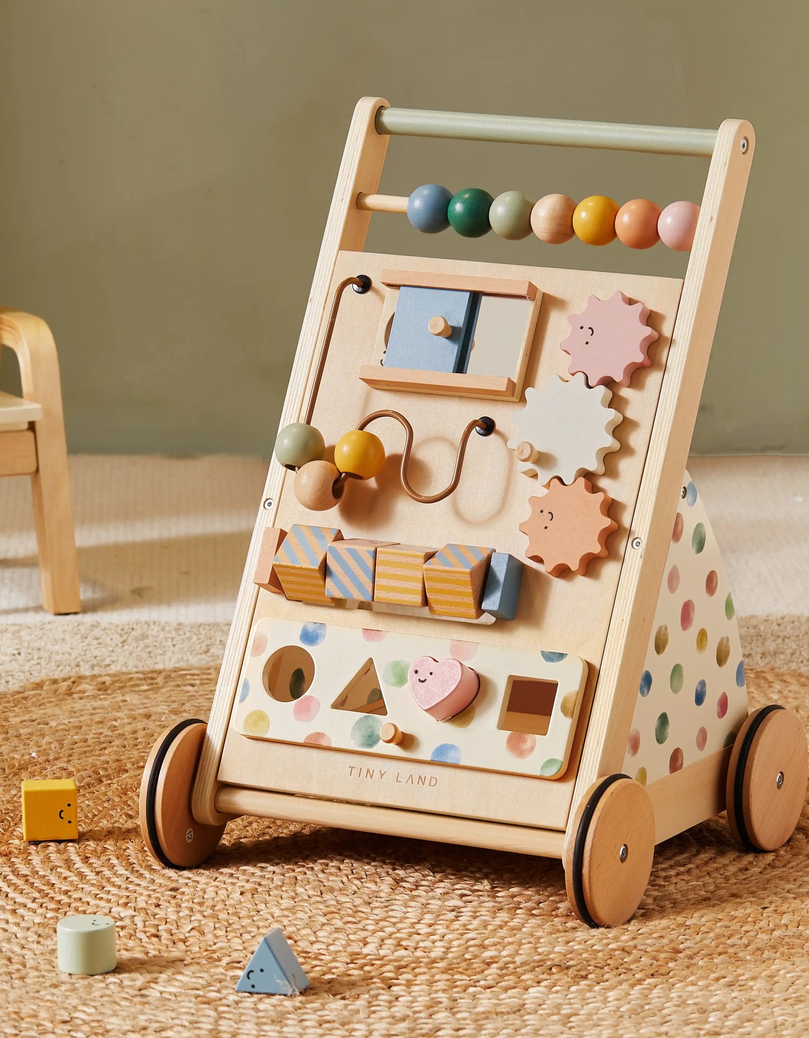 Complete Development Playset — Baby Walker + Activity Cube
