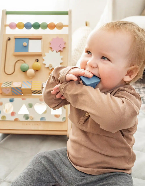 Load image into Gallery viewer, Tiny Land® Versatile Natural Wooden Baby Walker
