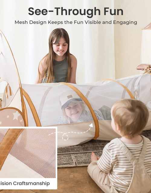 Load image into Gallery viewer, Tiny Land® Adventure 3-in-1 Play Tunnel  &amp; Ocean Ball Set

