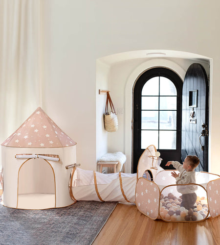 Tiny Land® Adventure 3-in-1 Play Tunnel  & Ocean Ball Set