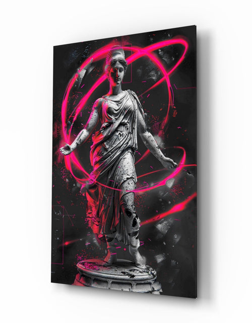 Load image into Gallery viewer, Neon Venus Glass Wall Art || Designer Collection
