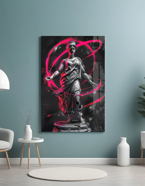 Load image into Gallery viewer, Neon Venus Glass Wall Art || Designer Collection
