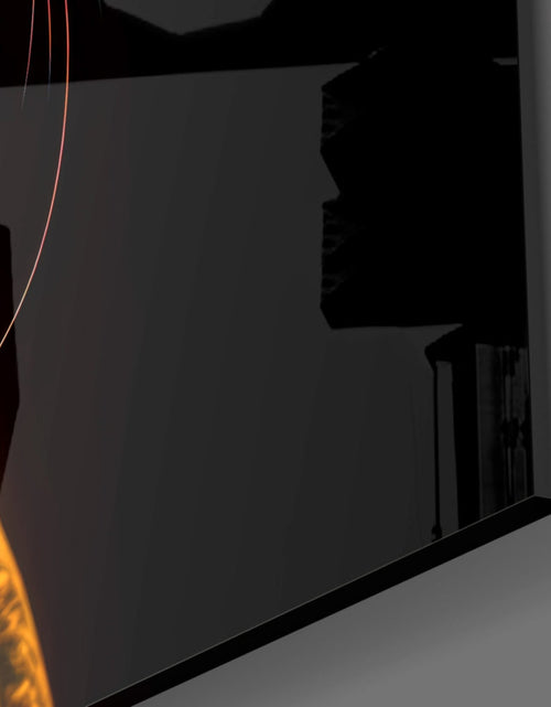 Load image into Gallery viewer, Neon Jaguar Glass Wall Art || Designer Collection
