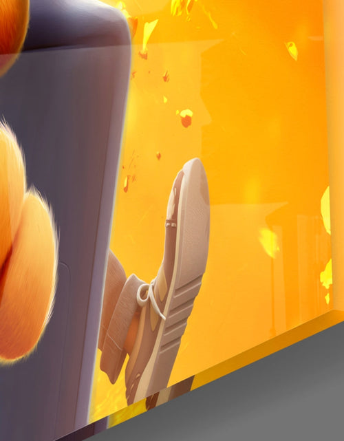 Load image into Gallery viewer, Garfield: Lazy Day Glass Wall Art || Designer Collection
