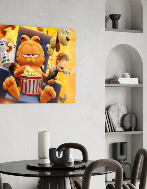 Load image into Gallery viewer, Garfield: Lazy Day Glass Wall Art || Designer Collection
