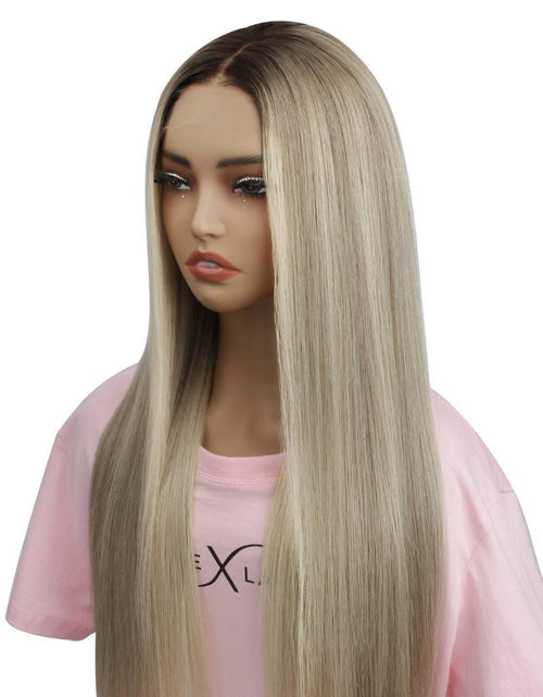 Load image into Gallery viewer, Tiffany Glueless 5x5 HD Lace Professionally Colored 100% Human Hair Closure Wig
