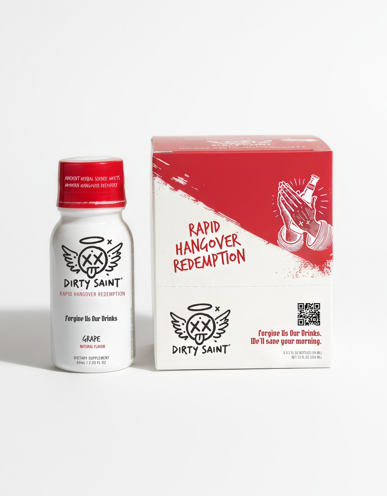 Rapid Hangover Recovery Shot in Natural Grape Flavor