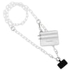 White Chain - Silver Pouch (Hardware: Silver)