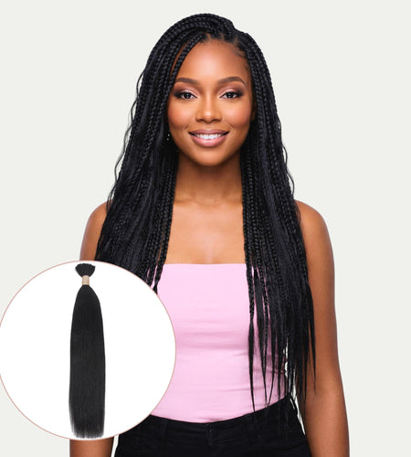 Yaki Straight Bulk 100% Human Braiding Hair