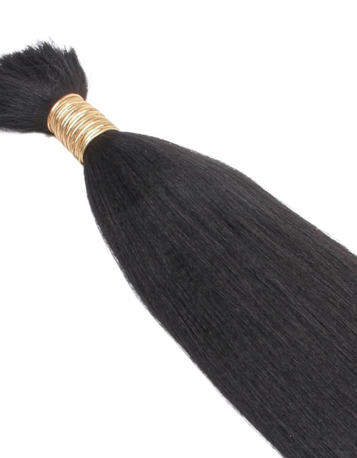 Load image into Gallery viewer, Yaki Straight Bulk 100% Human Braiding Hair
