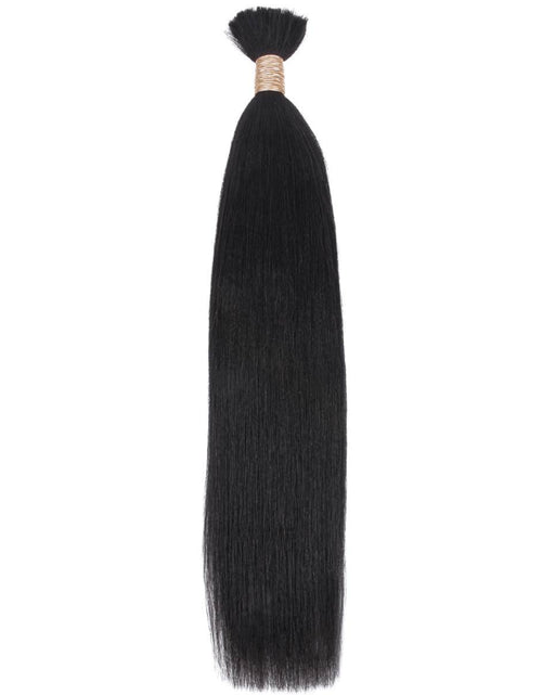 Load image into Gallery viewer, Yaki Straight Bulk 100% Human Braiding Hair
