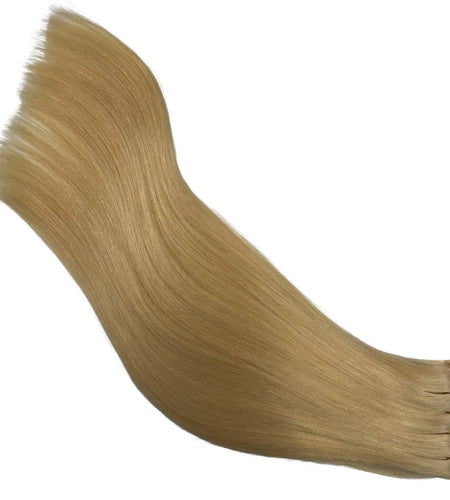 Raw Blonde Straight Seamless Clip-In 100% Human Hair Extensions