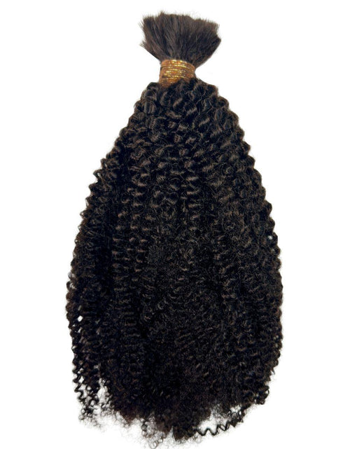 Load image into Gallery viewer, Afro Kinky Bulk 100% Human Braiding Hair
