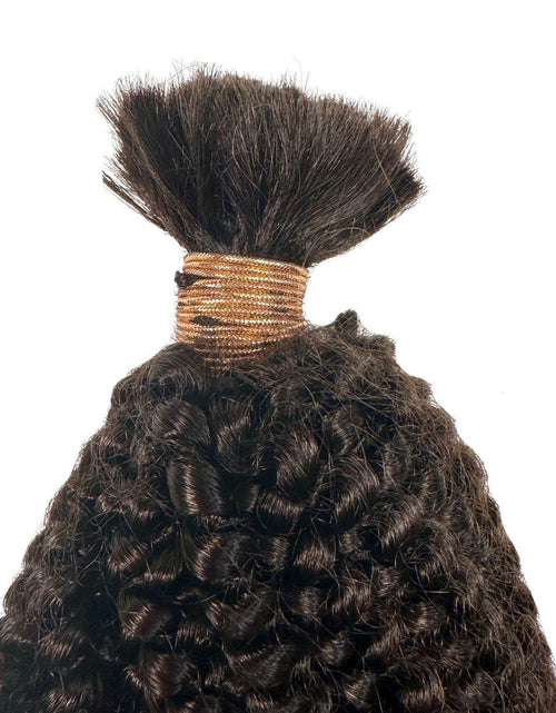 Load image into Gallery viewer, Afro Kinky Bulk 100% Human Braiding Hair
