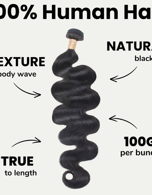 Load image into Gallery viewer, Brazilian Body Wave 100% Human Hair Bundles
