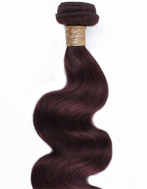 Load image into Gallery viewer, Burgundy Body Wave 100% Human Hair Bundles
