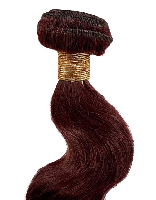 Load image into Gallery viewer, Burgundy Body Wave 100% Human Hair Bundles
