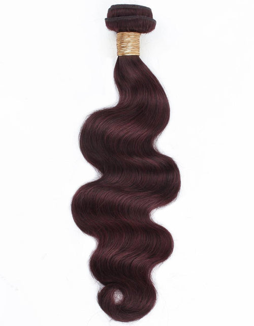 Load image into Gallery viewer, Burgundy Body Wave 100% Human Hair Bundles
