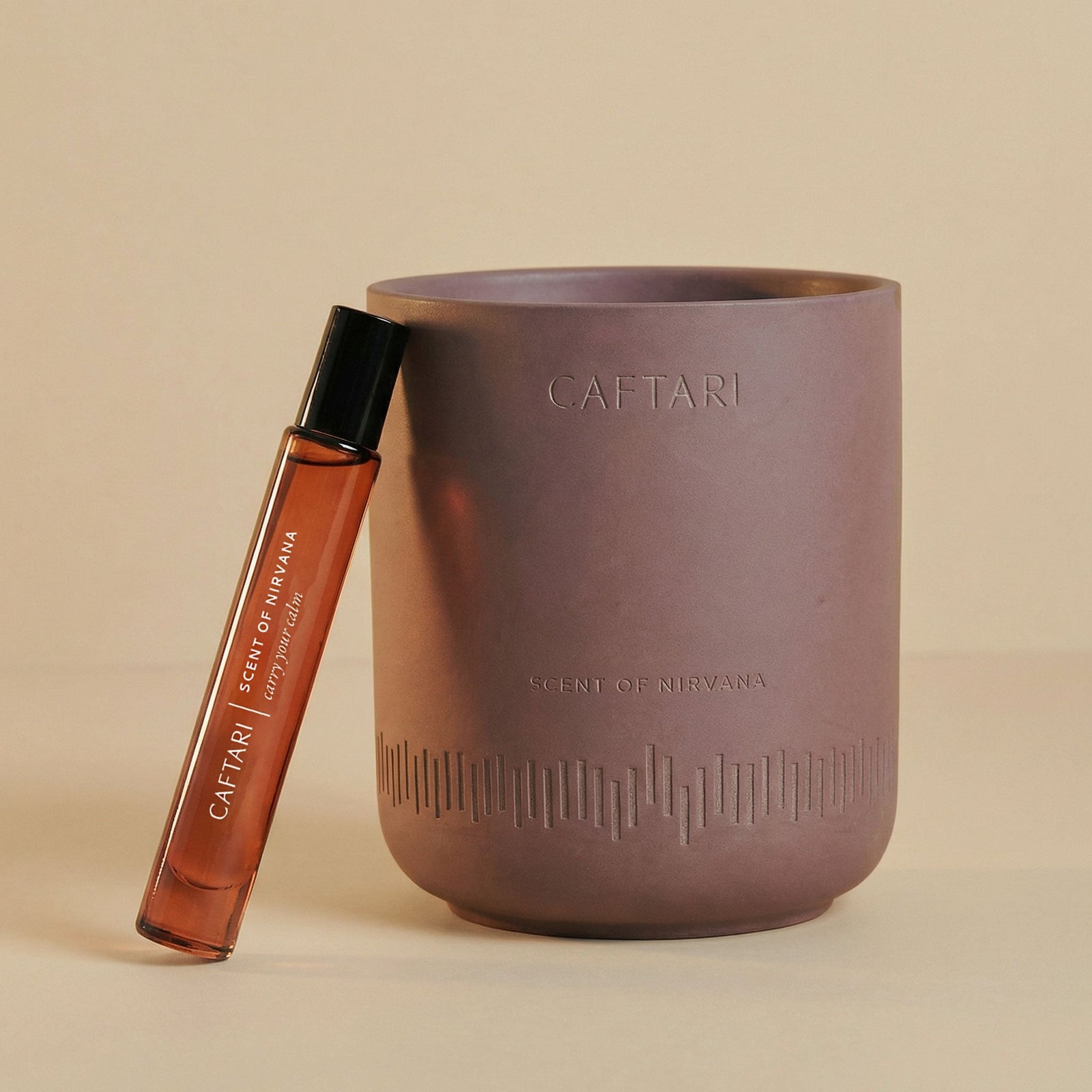 Scent of Nirvana Rollerball + Candle Bundle