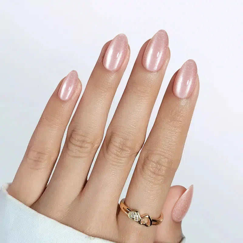 Aurora Cat Eye Almond Nails - Press On Nails