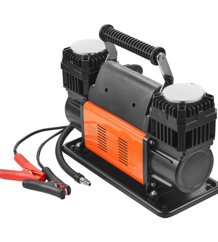10.6CFM Portable Tire Inflator Dual-Cylinder Air Compressor 12V 150PSI