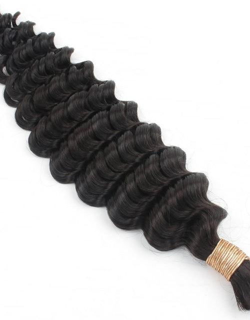Load image into Gallery viewer, Deep Wave Bulk 100% Human Braiding Hair
