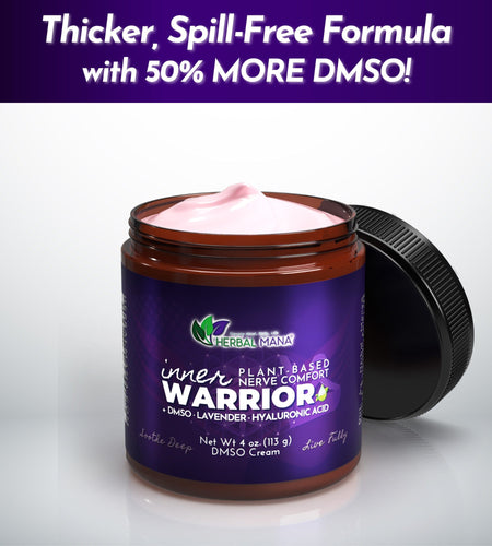 DMSO Cream for Nerve Pain Relief & Sleep | Inner Warrior
