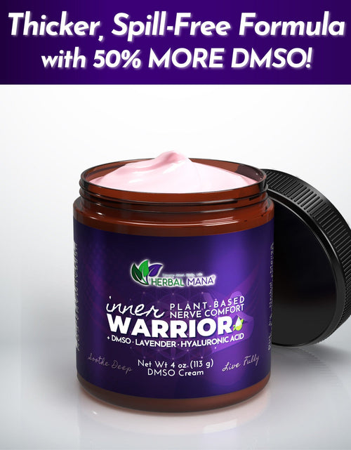 Load image into Gallery viewer, DMSO Cream for Nerve Pain Relief &amp; Sleep | Inner Warrior
