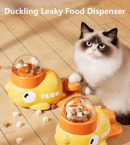 Interactive Duck Feeder – Peck & Play for Curious Pets!