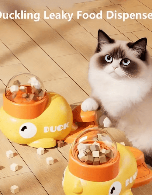 Load image into Gallery viewer, Interactive Duck Feeder – Peck &amp; Play for Curious Pets!
