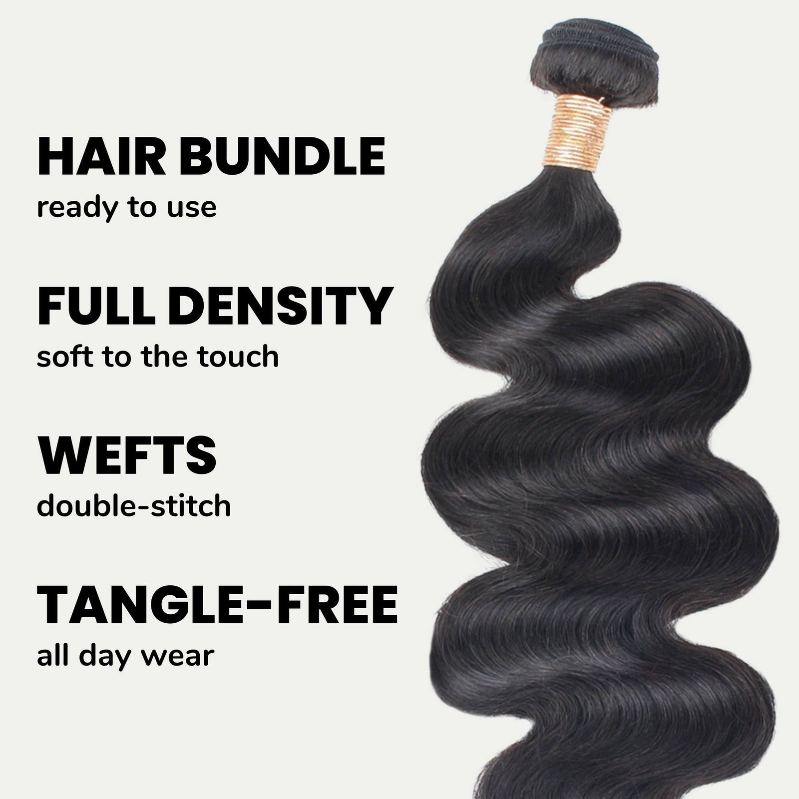 Brazilian Body Wave 100% Human Hair Bundles