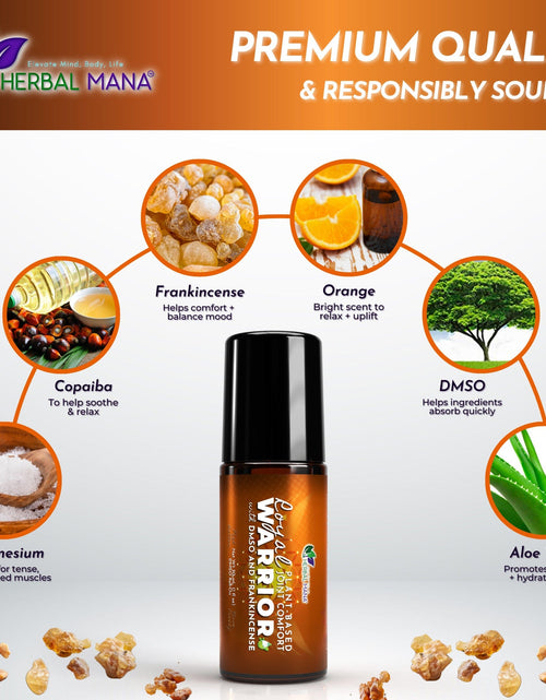 Load image into Gallery viewer, Frankincense DMSO Roll-On for Joint Comfort (No Menthol) | Royal Warrior
