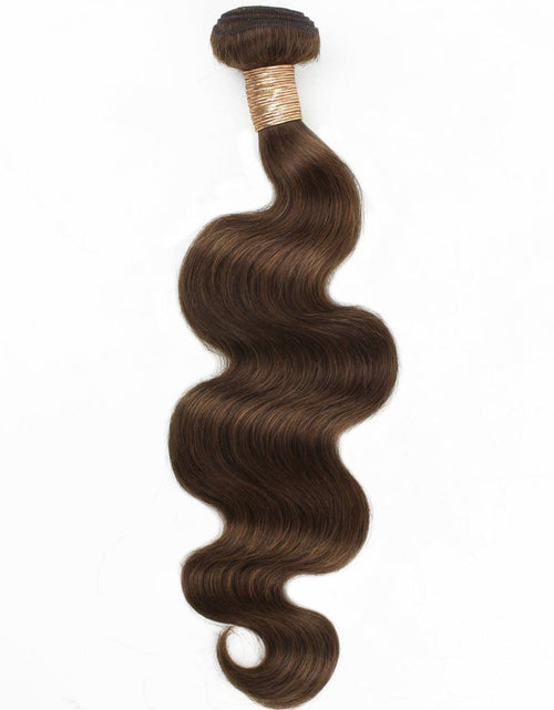 Load image into Gallery viewer, Medium Brown Body Wave 100% Human Hair Bundles
