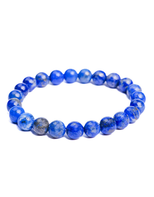 Load image into Gallery viewer, Lapis Lazuli Bracelet - DEEPER RELATIONSHIPS, PSYCHIC ABILITIES, RABIT HOLE
