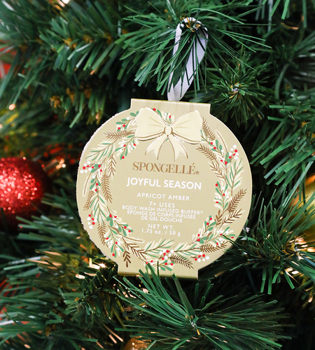 Joyful Season - Apricot Amber | Holiday Wreath