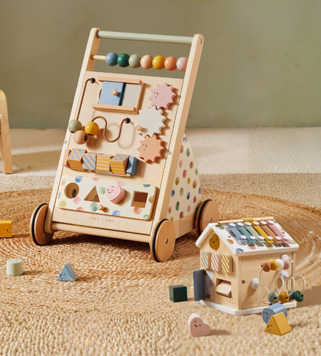 Complete Development Playset — Baby Walker + Activity Cube