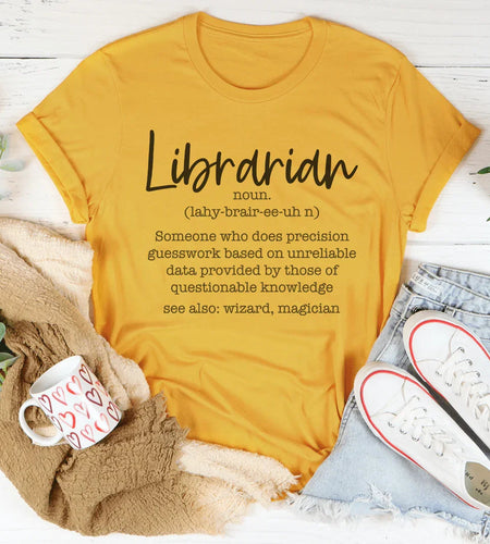 Librarian Someone Who Does Precision Tee