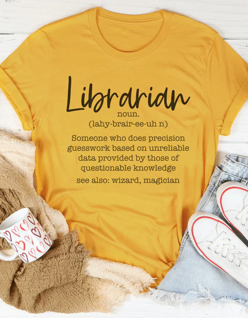 Load image into Gallery viewer, Librarian Someone Who Does Precision Tee
