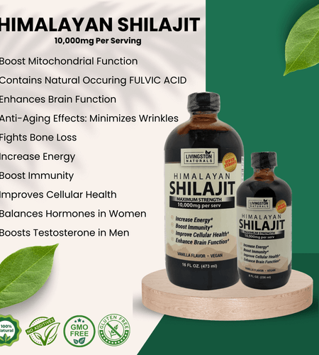 Liquid Himalayan Shilajit Maximum Strength