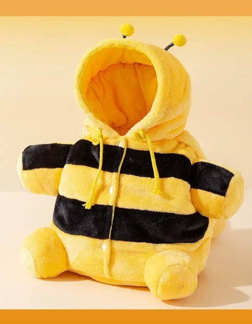 Load image into Gallery viewer, Cozy Bear Pet Carrier – Windproof &amp; Warm for Autumn Adventures!
